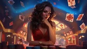 Dealer profesional sxmb dalam studio kasino langsung